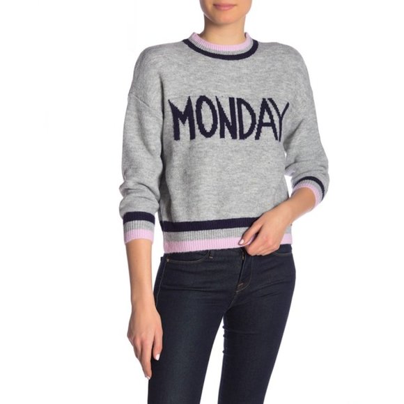 Code X Mode Sweaters - CodeXmode- "Monday" Days of the Week Sweater